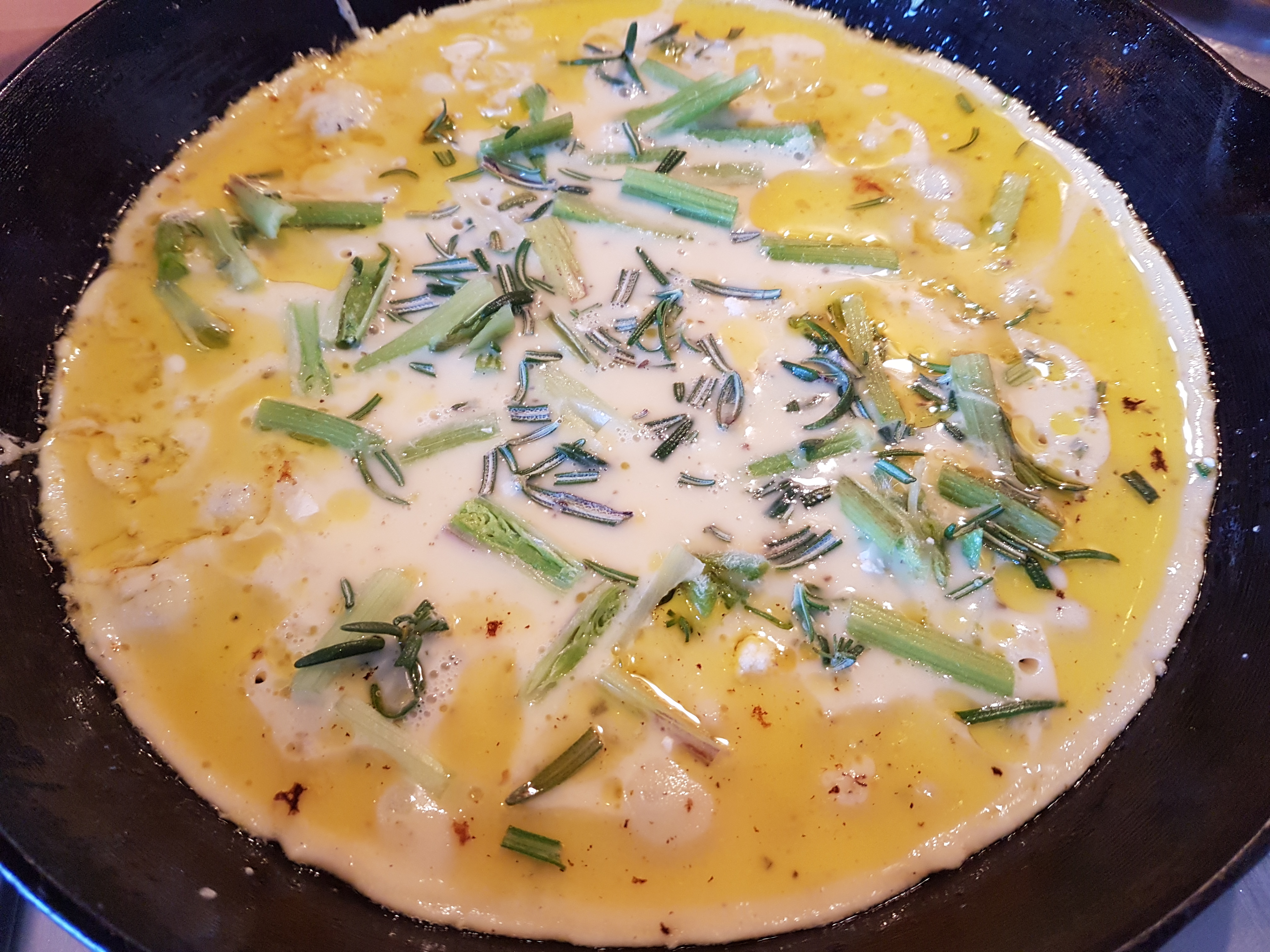 Wild Spring Farinata Recipe - Wild Walks Southwest