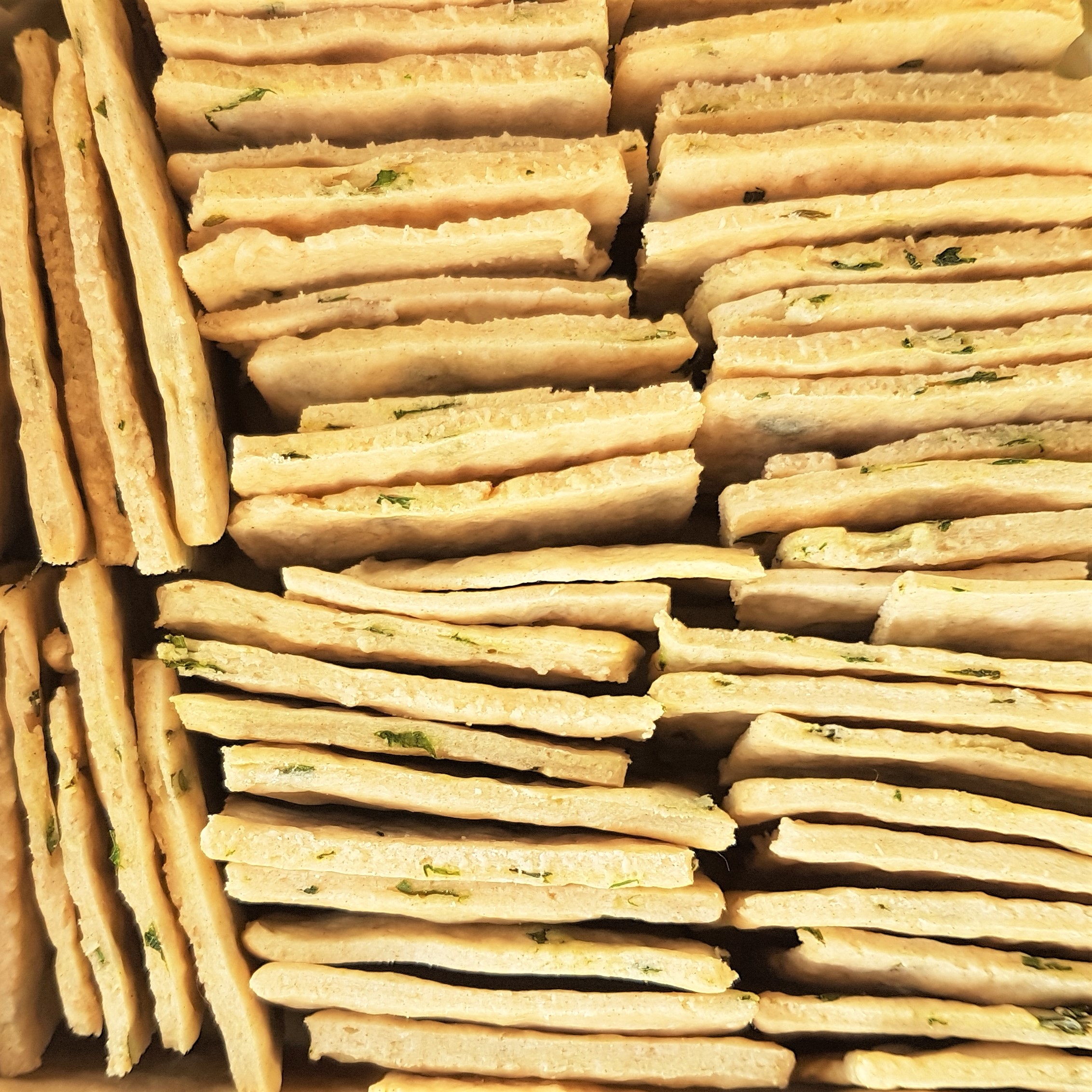 Three cornered leek water biscuits Recipe Wild Walks Southwest