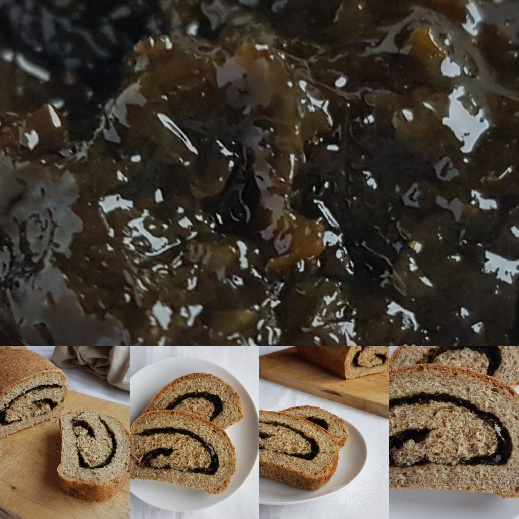 swirled laverbread loaf
