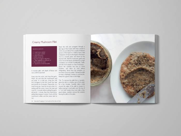 Sneak preview of pages from Seaweed Foraging in Cornwall and the Isles of Scilly